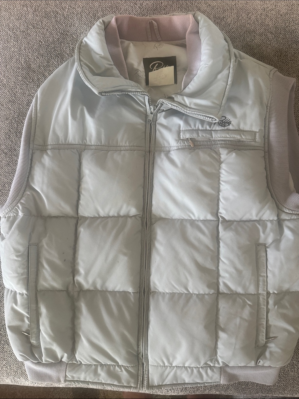 Vintage Kids Robbe Ski Vest and pants - Light Gray
